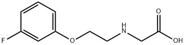 Glycine, N-[2-(3-fluorophenoxy)ethyl]- Struktur