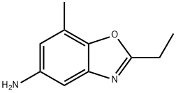 2-ethyl-7-methyl-1,3-benzoxazol-5-amine Structure