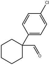 Cyclohexanecarboxaldehyde, 1-(4-chlorophenyl)- 结构式