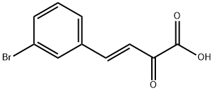 4-(3-BROMOPHENYL)-2-OXOBUT-4-ENOIC ACID 结构式