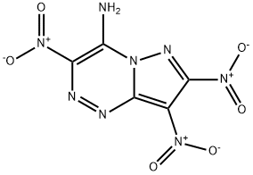 4-氨基-3,7,8-三硝基吡唑并[5,1-C][1,2,4]三嗪 结构式