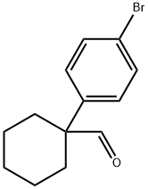 Cyclohexanecarboxaldehyde, 1-(4-bromophenyl)- Struktur