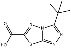 1268134-12-8 3-(叔丁基)-[1,2,4]三唑并[3,4-B][1,3,4]噻二唑-6-羧酸