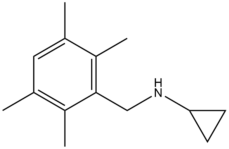 N-Cyclopropyl-2,3,5,6-tetramethylbenzenemethanamine Struktur