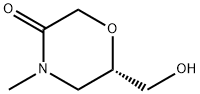 3-Morpholinone, 6-(hydroxymethyl)-4-methyl-, (6S)-|