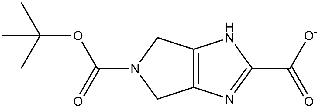 5-(1,1-Dimethylethyl) 4,6-dihydropyrrolo[3,4-d]imidazole-2,5(1H)-dicarboxylate Structure