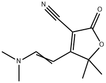 3-Furancarbonitrile, 4-[2-(dimethylamino)ethenyl]-2,5-dihydro-5,5-dimethyl-2-oxo-