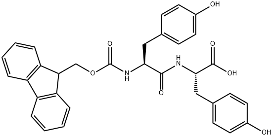 Fmoc-Tyr-Tyr-OH Structure