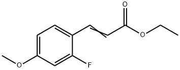 2-Propenoic acid, 3-(2-fluoro-4-methoxyphenyl)-, ethyl ester