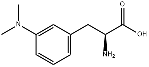 L-Phenylalanine, 3-(dimethylamino)- Structure