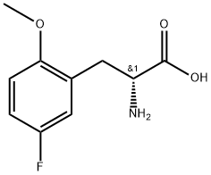 (2R)-2-amino-3-(5-fluoro-2-methoxyphenyl)propanoic acid,1269931-51-2,结构式