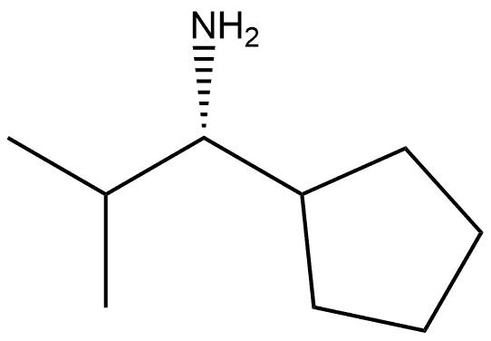 (S)-1-cyclopentyl-2-methylpropan-1-amine Structure