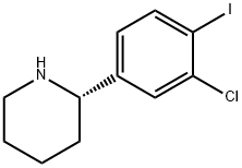 (2S)-2-(3-chloro-4-iodophenyl)piperidine Structure