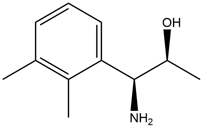 (1S,2S)-1-AMINO-1-(2,3-DIMETHYLPHENYL)PROPAN-2-OL Structure