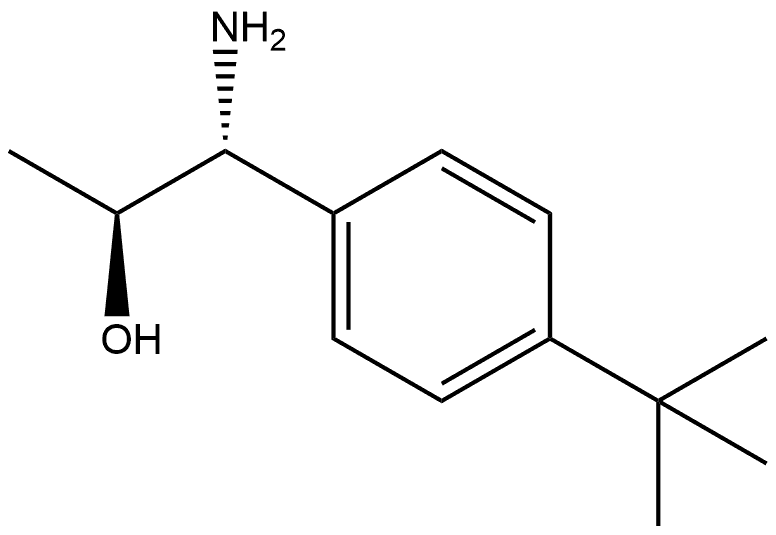 (1R,2S)-1-AMINO-1-(4-TERT-BUTYLPHENYL)PROPAN-2-OL Structure