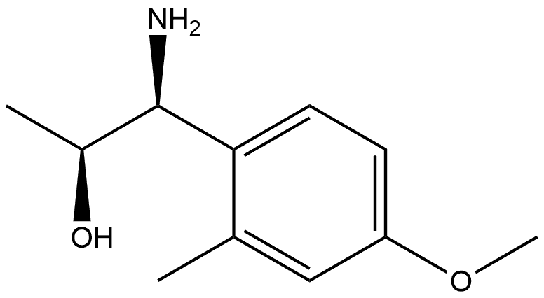 (1S,2S)-1-AMINO-1-(4-METHOXY-2-METHYLPHENYL)PROPAN-2-OL Structure