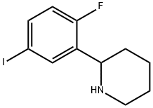 2-(2-fluoro-5-iodophenyl)piperidine|