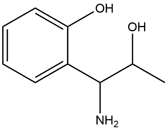 1-AMINO-1-(2-HYDROXYPHENYL)PROPAN-2-OL Structure