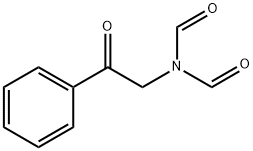 Formamide, N-formyl-N-(2-oxo-2-phenylethyl)- Structure