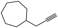 (prop-2-yn-1-yl)cycloheptane Structure