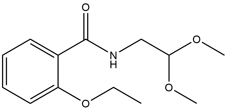 N-(2,2-Dimethoxyethyl)-2-ethoxybenzamide Structure