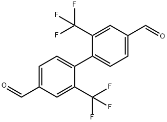 2,2'-双(三氟甲基)-[1,1'-联苯]-4,4'-二甲醛,1271813-32-1,结构式