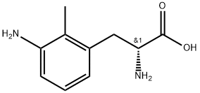 (2R)-2-amino-3-(3-amino-2-methylphenyl)propanoic acid,1272741-96-4,结构式