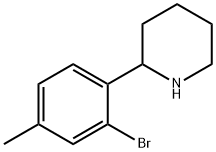 1273652-75-7 2-(2-bromo-4-methylphenyl)piperidine