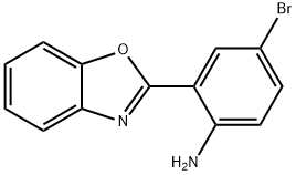 2-(2-Benzoxazolyl)-4-bromo-benzenamine Structure