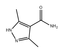 1H-Pyrazole-4-carboxamide, 3,5-dimethyl- Struktur