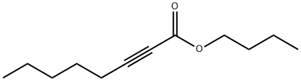 2-Octynoic acid butyl ester Structure