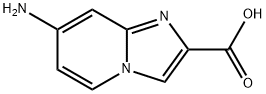 7-aminoimidazo[1,2-a]pyridine-2-carboxylic acid Structure