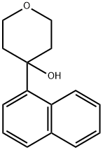 4-(naphthalen-1-yl)tetrahydro-2H-pyran-4-ol,1280222-21-0,结构式