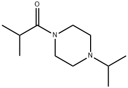 2-methyl-1-[4-(propan-2-yl)piperazin-1-yl]propan-1 -one Structure