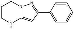 Pyrazolo[1,5-a]pyrimidine, 4,5,6,7-tetrahydro-2-phenyl- Struktur