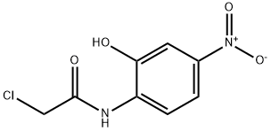 2-chloro-N-(2-hydroxy-4-nitrophenyl)acetamide 化学構造式