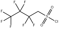 1-Butanesulfonyl chloride, 2,2,3,3,4,4,4-heptafluoro- Struktur