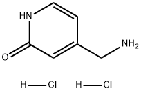 4-(氨基甲基)-1H-吡啶-2-酮二盐酸盐, 1282672-41-6, 结构式