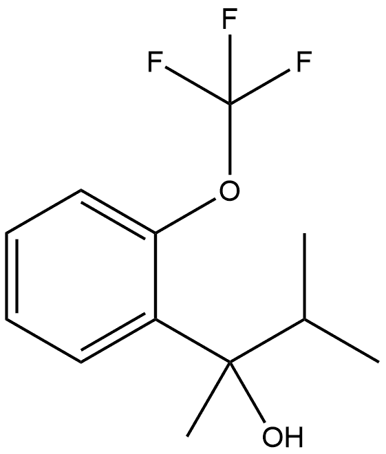 α-Methyl-α-(1-methylethyl)-2-(trifluoromethoxy)benzenemethanol,1282735-38-9,结构式