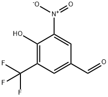 Benzaldehyde, 4-hydroxy-3-nitro-5-(trifluoromethyl)-|4-羟基-3-硝基-5-(三氟甲基)苯甲醛