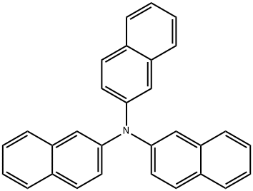 2-Naphthalenamine, N,N-di-2-naphthalenyl- 化学構造式