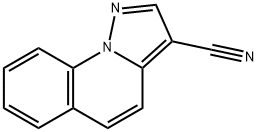 Pyrazolo[1,5-a]quinoline-3-carbonitrile Structure