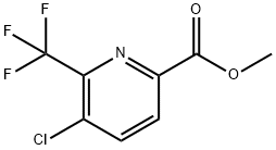 5-氯-6-(三氟甲基)吡啶甲酸甲酯,1283718-30-8,结构式