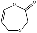 5H-1,4-Oxathiepin-2(3H)-one Struktur