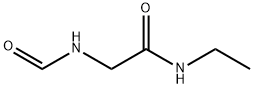 Acetamide, N-ethyl-2-(formylamino)- Structure