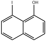 1-Iodo-8-naphthol Structure