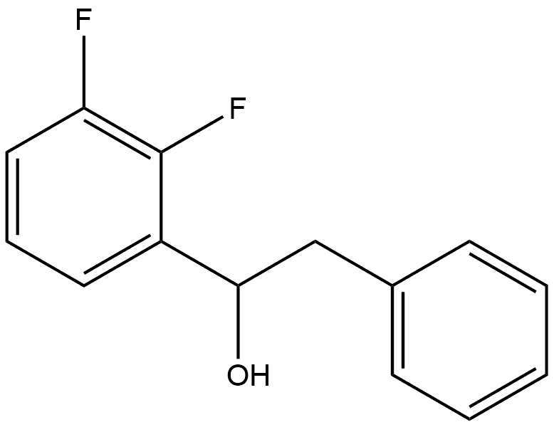 α-(2,3-Difluorophenyl)benzeneethanol Structure