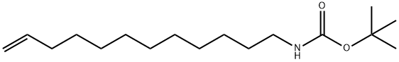 十二碳-11-烯-1-基氨基甲酸叔丁酯,1286254-56-5,结构式