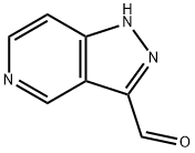 1H-Pyrazolo[4,3-c]pyridine-3-carboxaldehyde Struktur