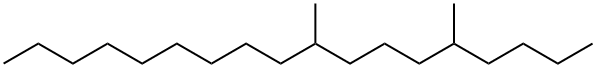 Octadecane, 5,9-dimethyl- Structure